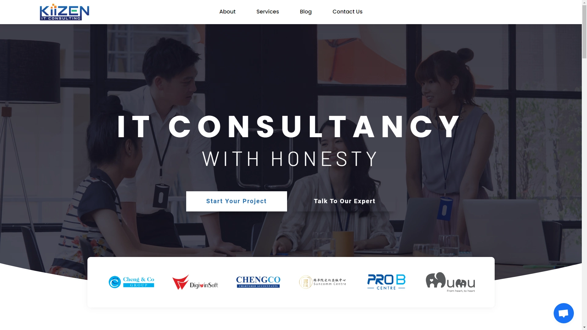 Kiizen IT Consulting Sdn Bhd - Website New Look