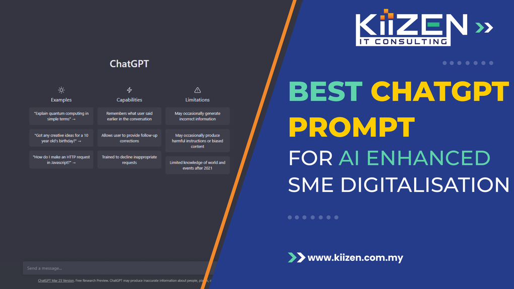 Best ChatGPT Prompts for AI Enhanced SME Digitalisation