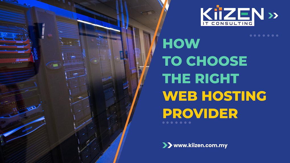 How to Choose The Right Web Hosting Provider